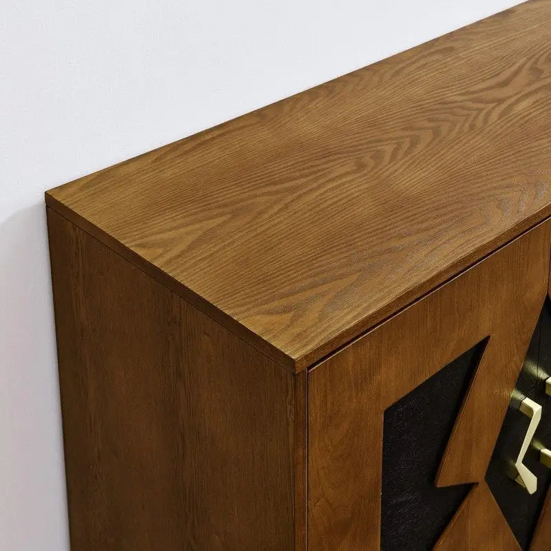 Buffet moderne de style milieu du siècle de 60 avec rangements pour une maison bien organisée