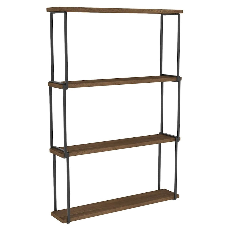 24x4.5 Wandregal fürs Wohnzimmer, Küchendekoration, Walnuss