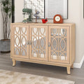 Buffetschrank/Sideboard mit 3 Spiegeltüren und Glastüren fürs Esszimmer