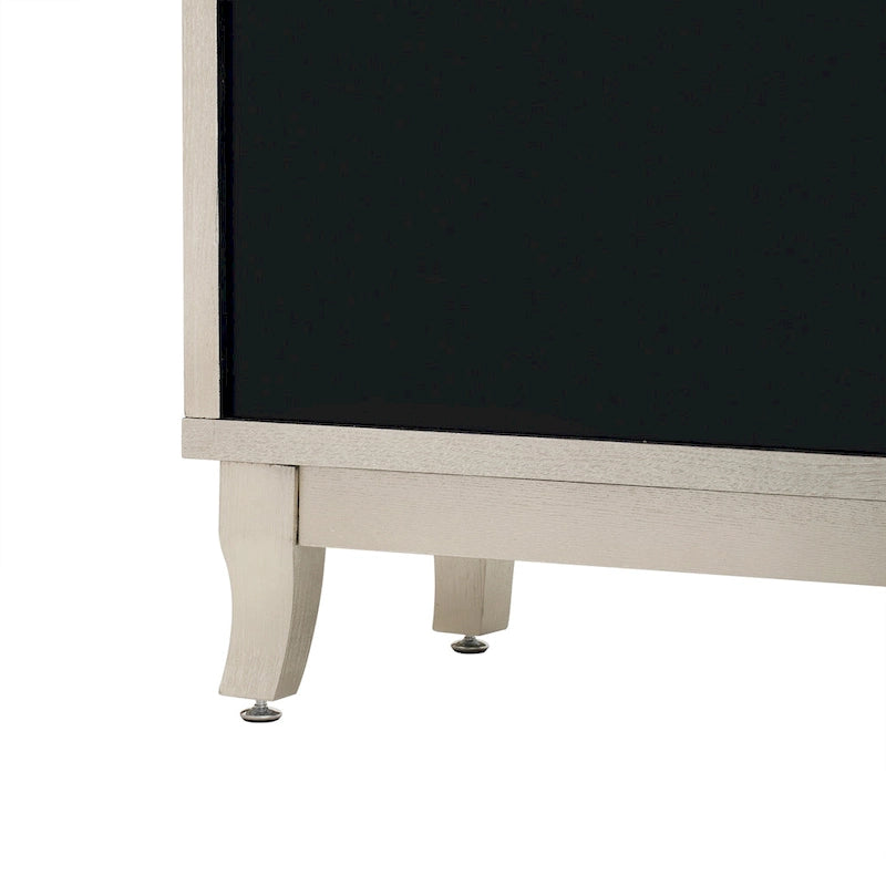 Buffetschrank/Sideboard mit 3 Spiegeltüren und Glastüren fürs Esszimmer