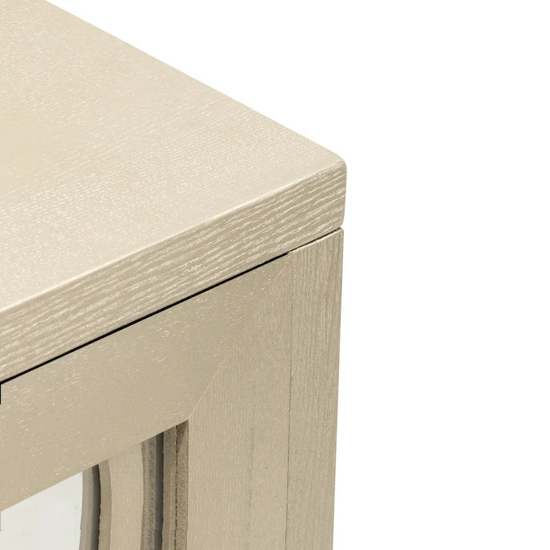 Buffetschrank/Sideboard mit 3 Spiegeltüren und Glastüren fürs Esszimmer