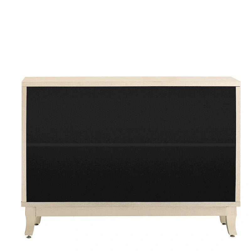 Buffetschrank/Sideboard mit 3 Spiegeltüren und Glastüren fürs Esszimmer