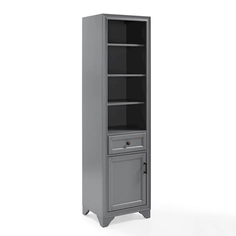 Wäscheschrank in Vintage-Grau