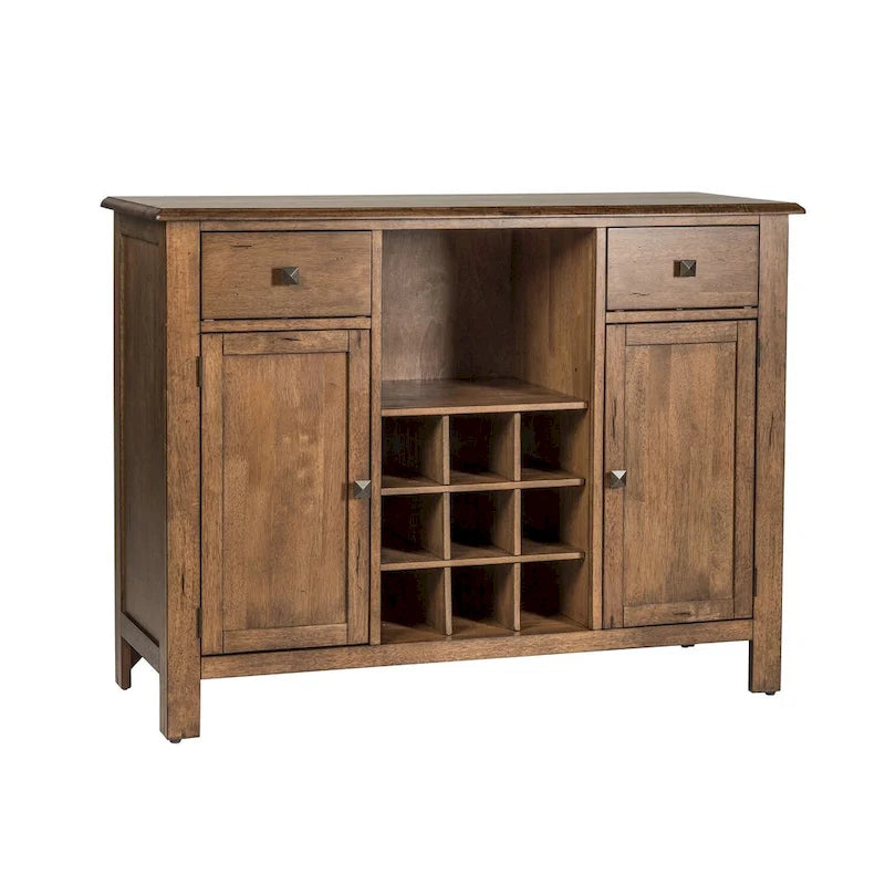 Buffet patiné couleur miel