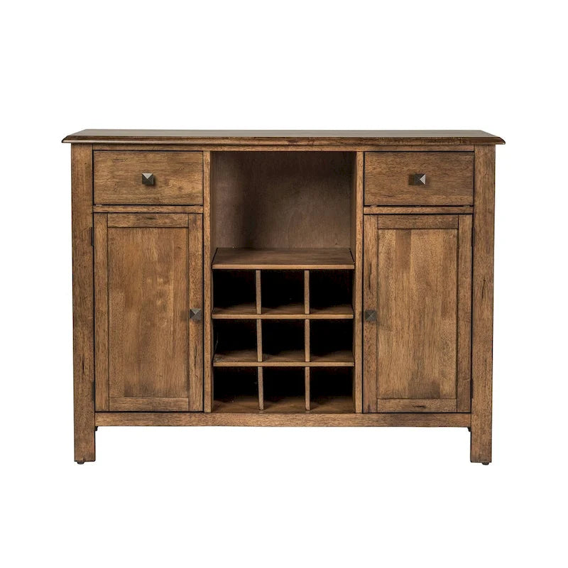 Buffet patiné couleur miel