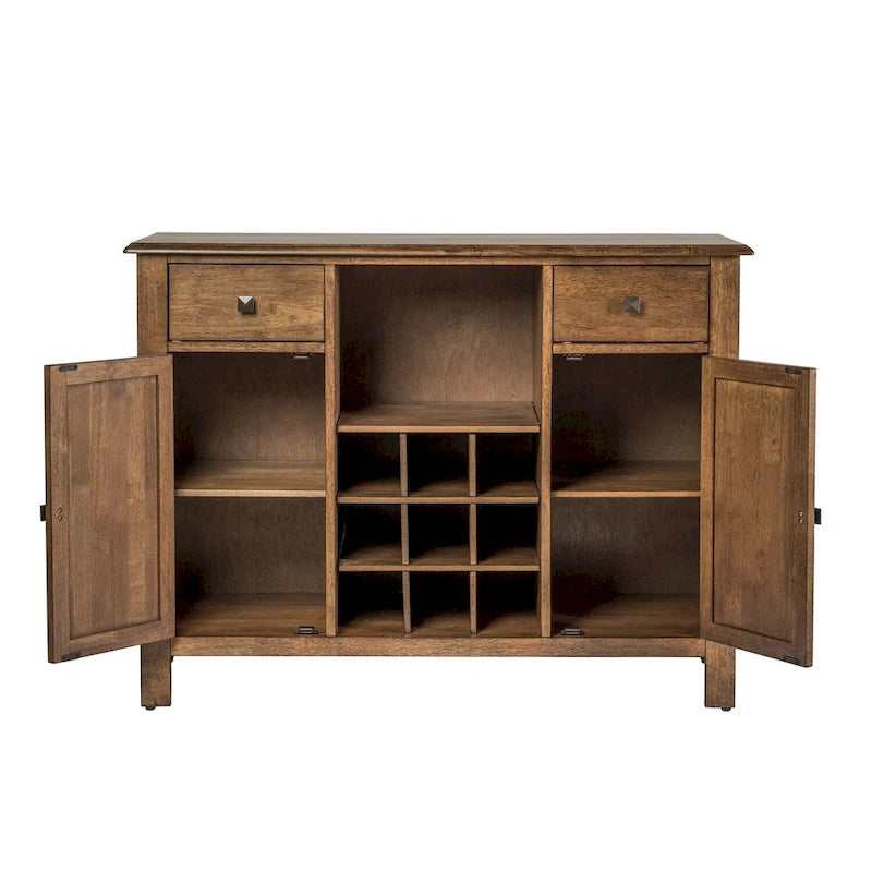 Sideboard in honigfarbener Used-Optik