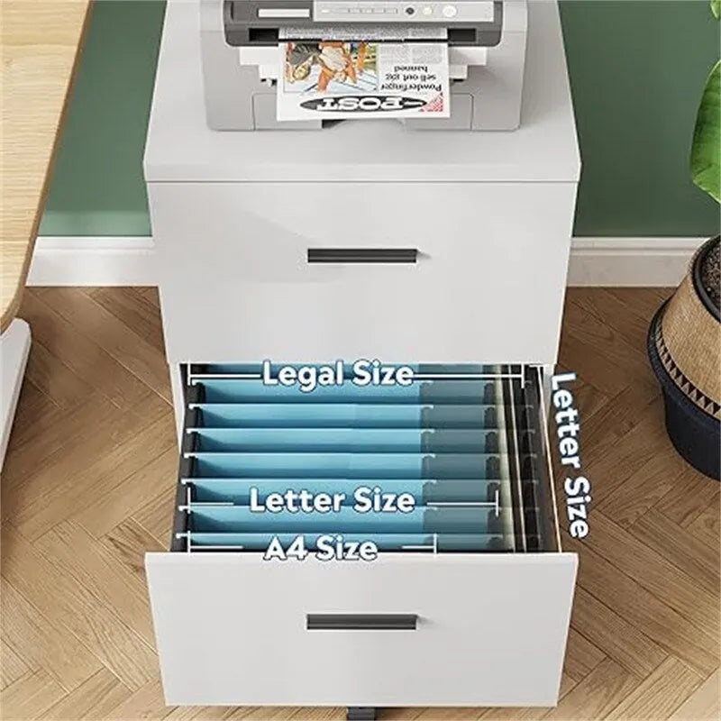 Archivador de 2 cajones - 15.7D x 18.1W x 25.6H