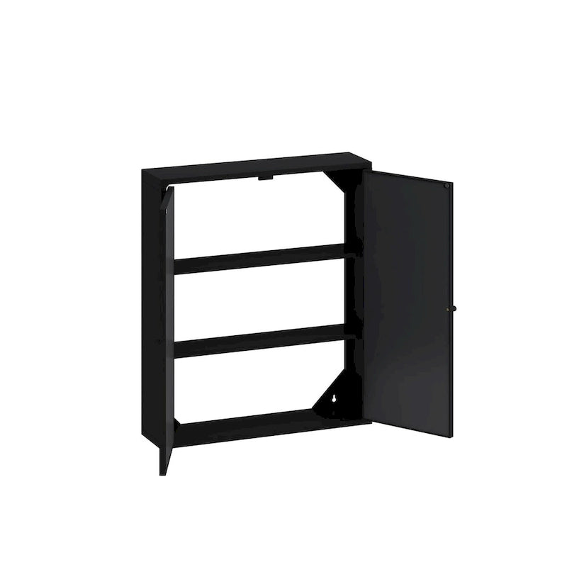 23.62 Vintage-Wandschrank mit zwei Türen