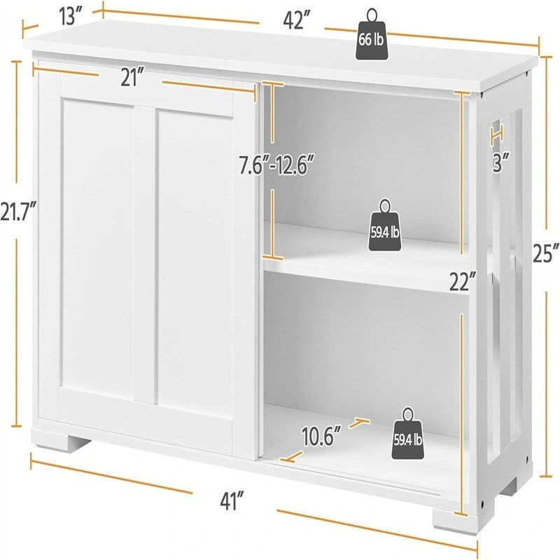 Meuble de rangement, buffet de cuisine - 13D x 42W x 24.8H