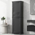 Wäscheschrank mit Schublade und verstellbarem Regalboden, 22 in. B x 11 in. T x 67.3 in. H