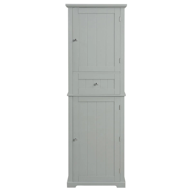 Wäscheschrank mit Schublade und verstellbarem Regalboden, 22 in. B x 11 in. T x 67.3 in. H