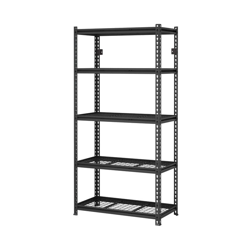 Étagère métallique réglable à 5 niveaux, robuste, pour garage et usage industriel - N/A