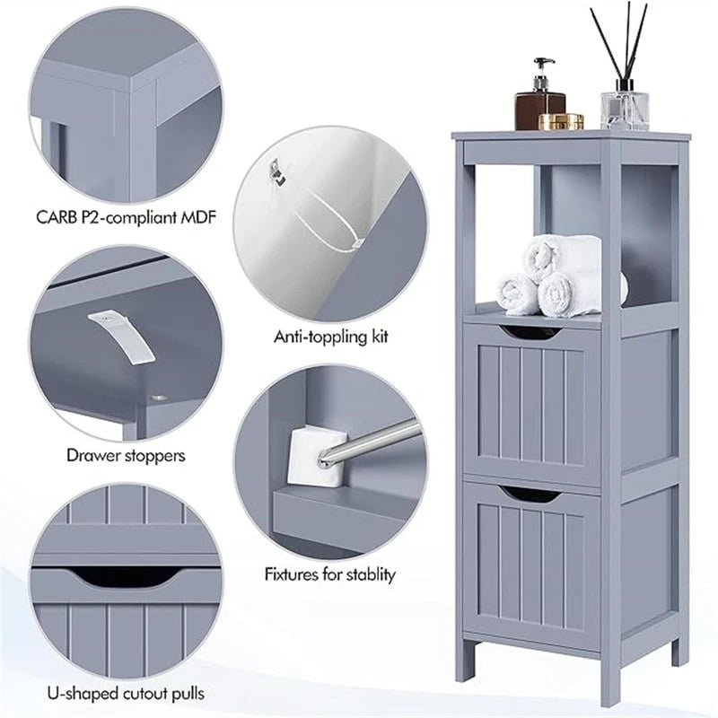 Meuble bas de salle de bain - 11.8D x 11.8W x 35H