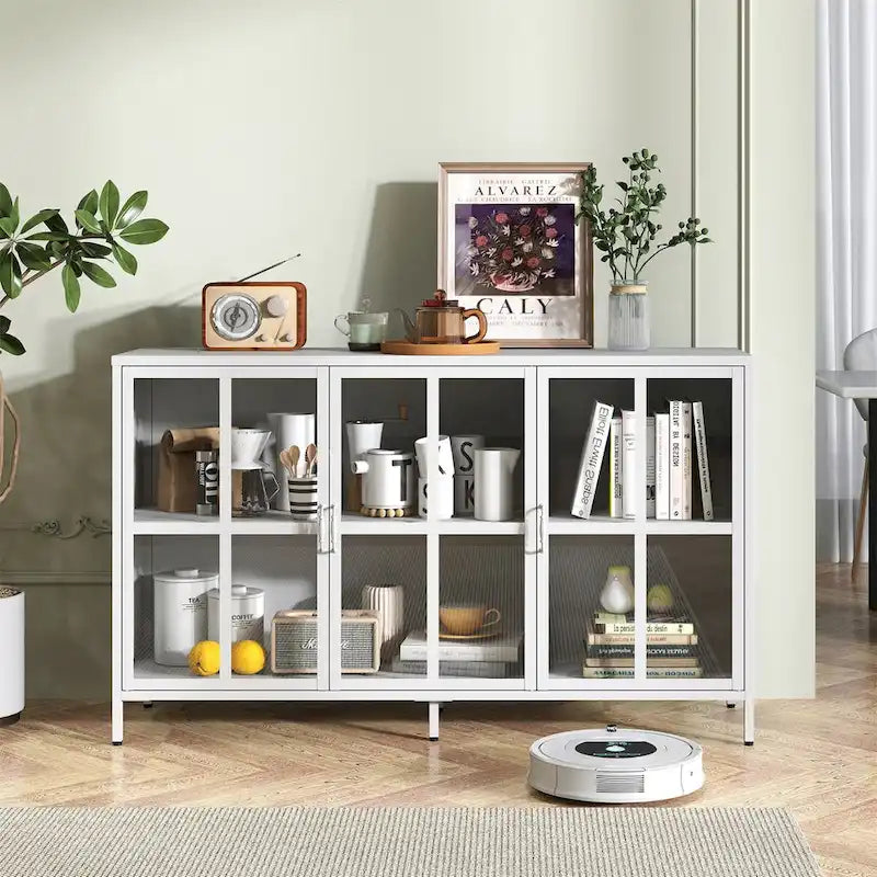 Robustes Sideboard aus Metall im modernen Stil